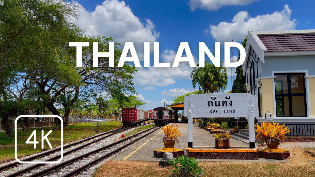Drive into Kantang District in Trang 🇹🇭
