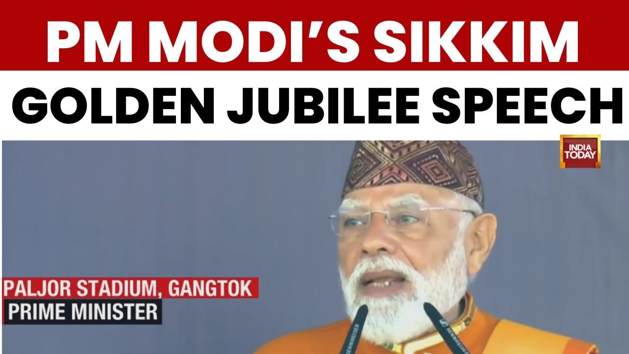 PM Modi In Sikkim: Sikkim Marks 50 Years Showcasing Cultural Unity And Exemplary Cleanliness