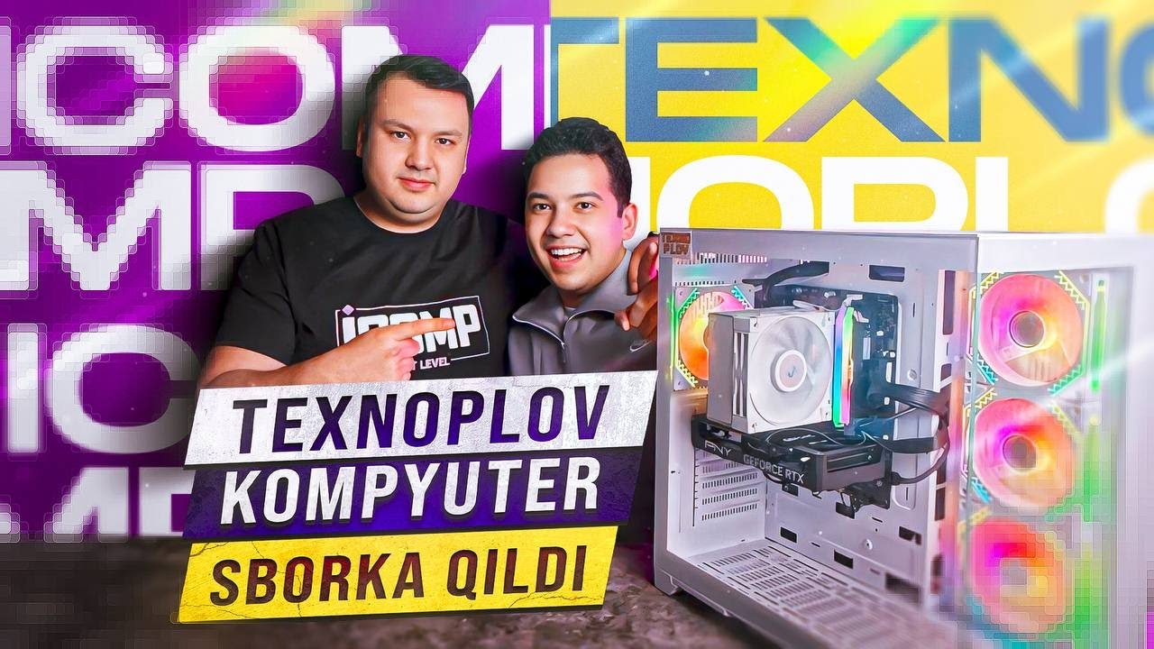 Texnoplov umrida birinchi marta o'zi kompyuter yeg'di | iCOMP