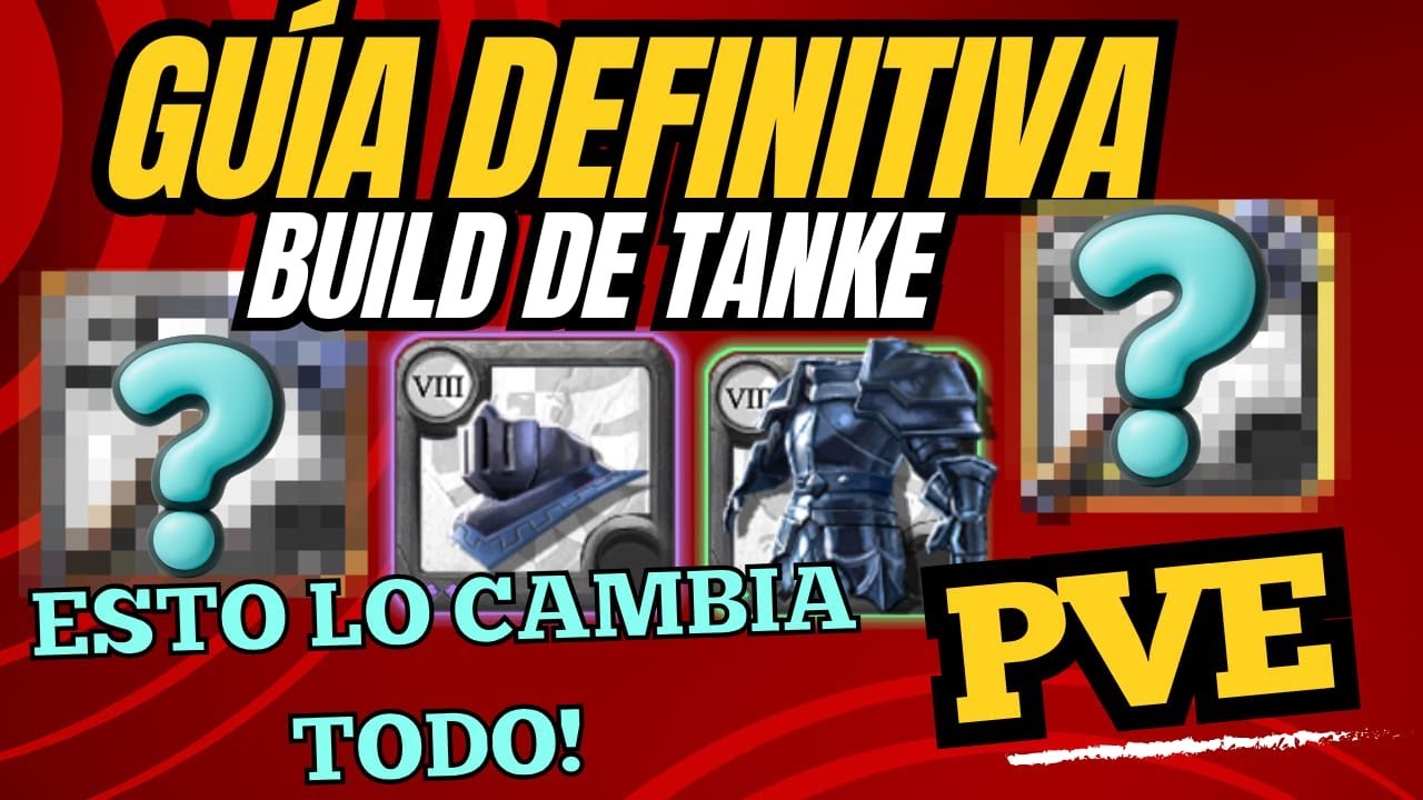 “💥 LAS MEJORES BUILDS DE TANQUE PvE en ALBION ONLINE 🔥 | Guía Actualizada 2025”