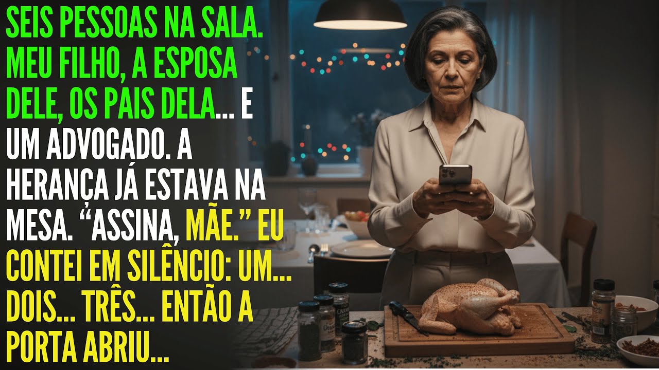 Meu Filho Tentou Roubar Minha Herança em um Jantar de Família — Ele Não Esperava Isso