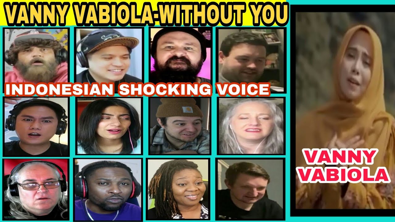 Reactors shocking to Vanny Vabiola Cover Without You By. Mariah carey