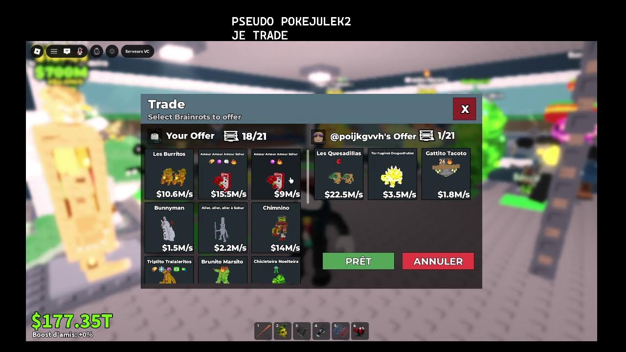 LIVE TRADE STEAL A BRAINROT