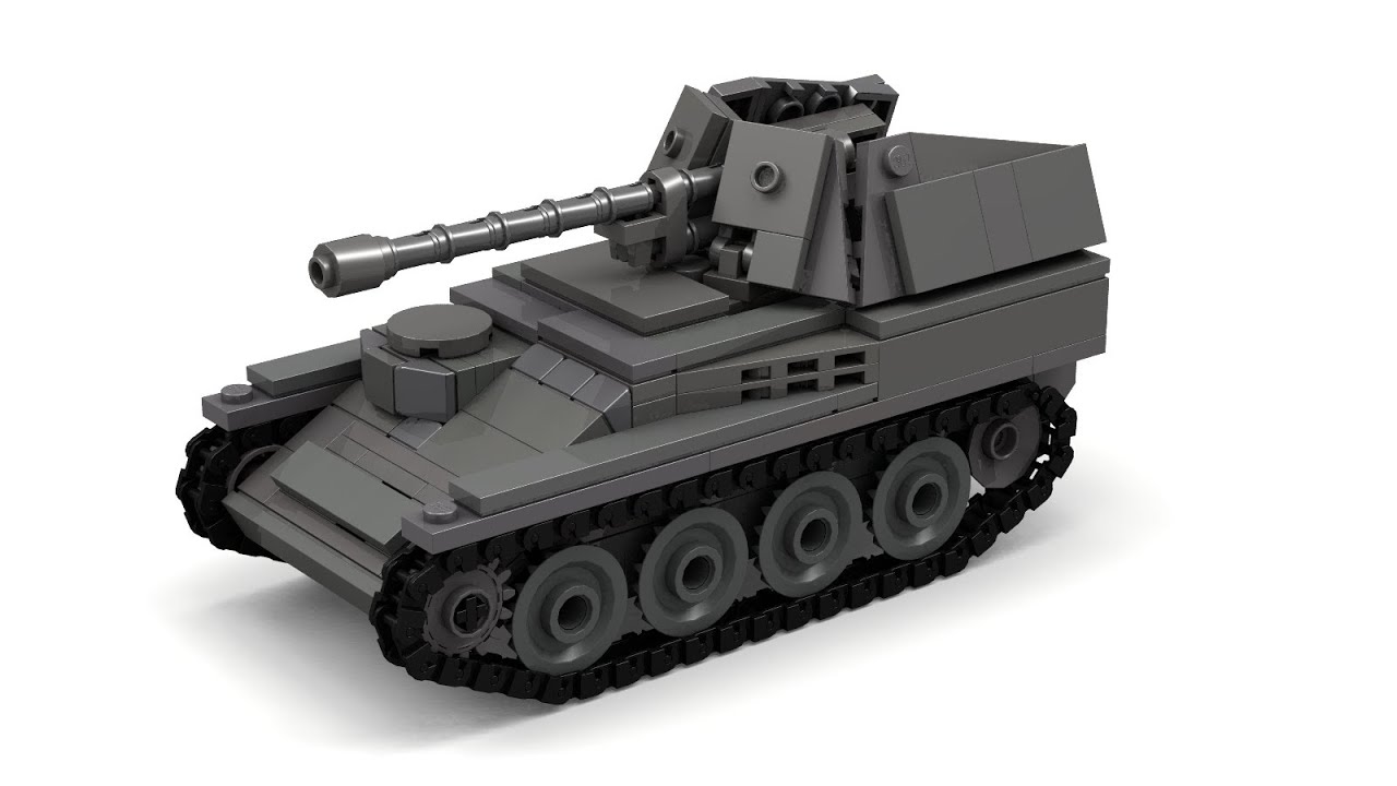Lego WWII Marder III Ausf. M Tank Instructions