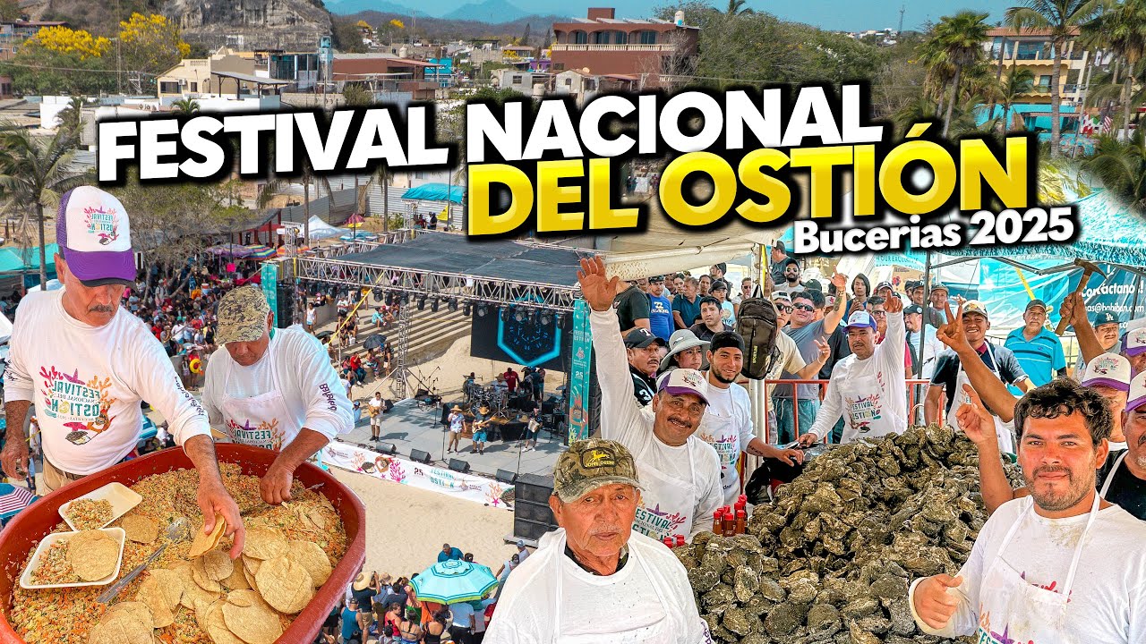 Ostiones y Ceviche para todos en este festival de Bucerias🦪🇲🇽🌊 | #nayarit #festival
