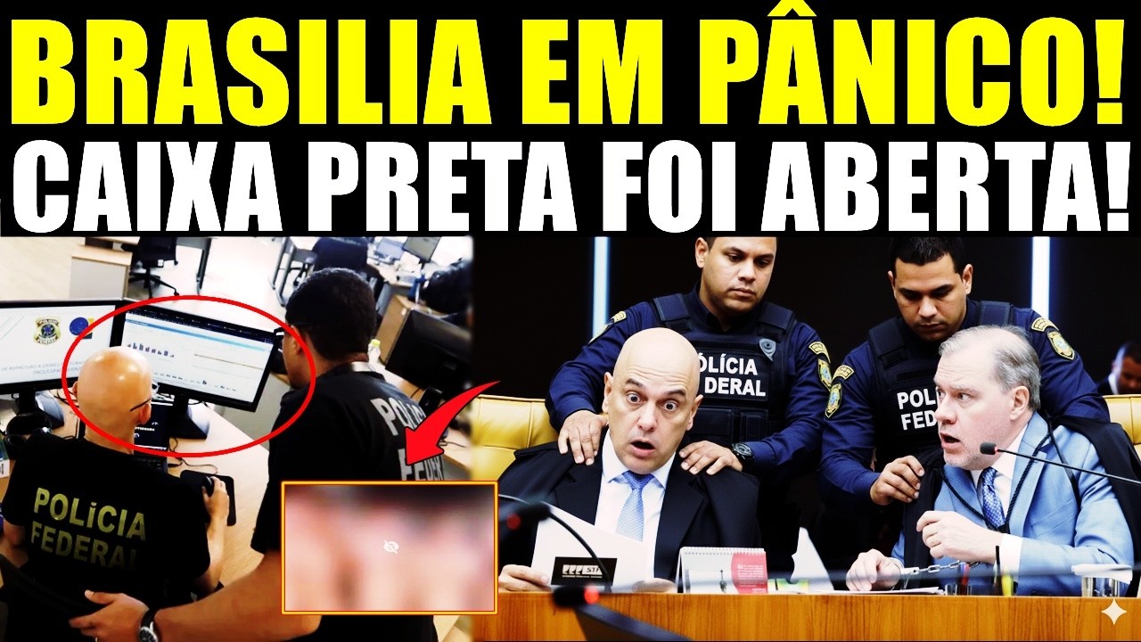 BRASILIA EM PÂNICO! VOCÊ NÃO VAI ACREDITAR NO QUE A PF ACHOU NO CELULAR DO DONO DO BANCO MASTER!