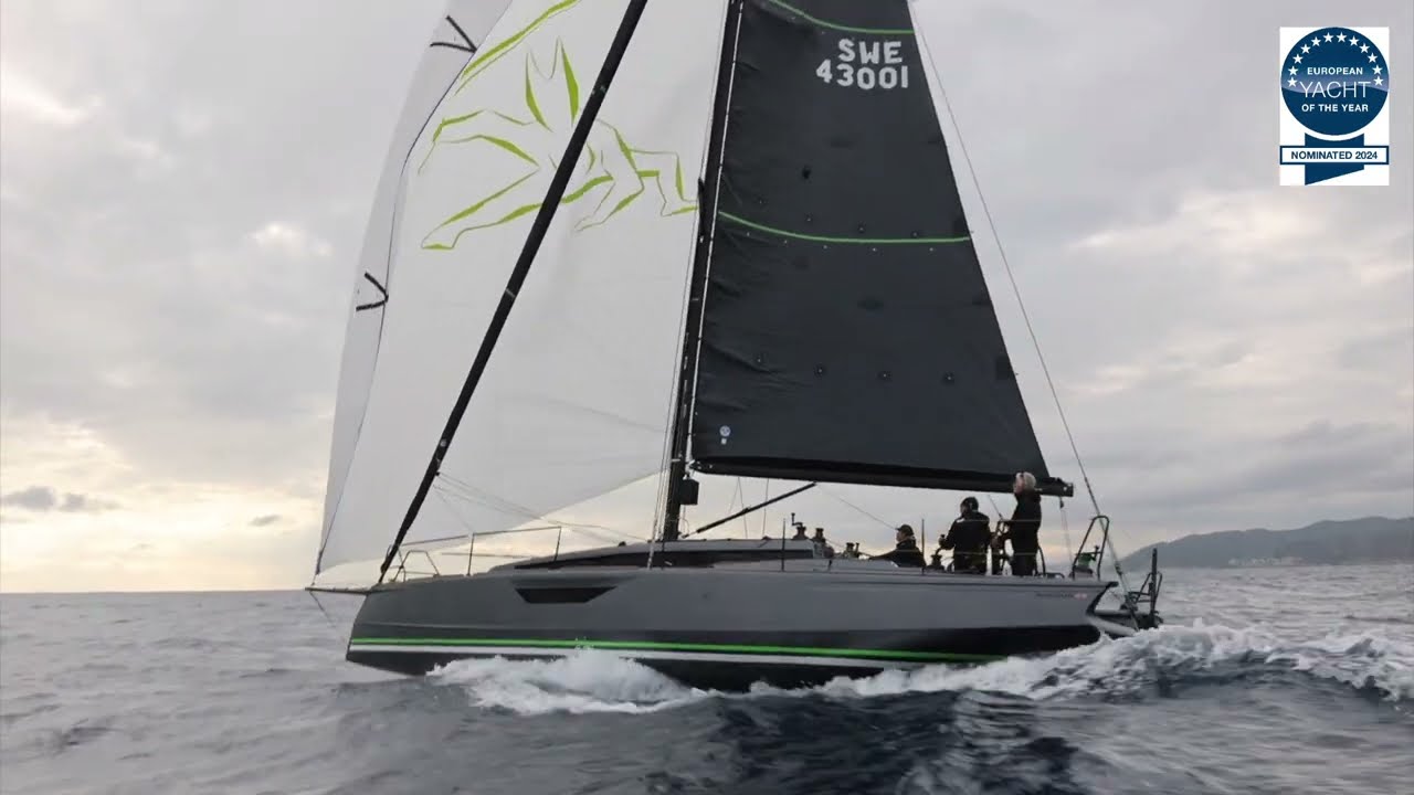 Shogun 43 in navigazione - European Yacht of the Year 2024