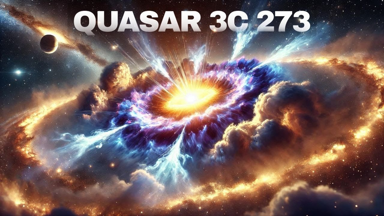 Quasar 3C 273: Das R&auml;tsel des Kosmischen Giganten, Der das Universum in ein Neues Licht Taucht