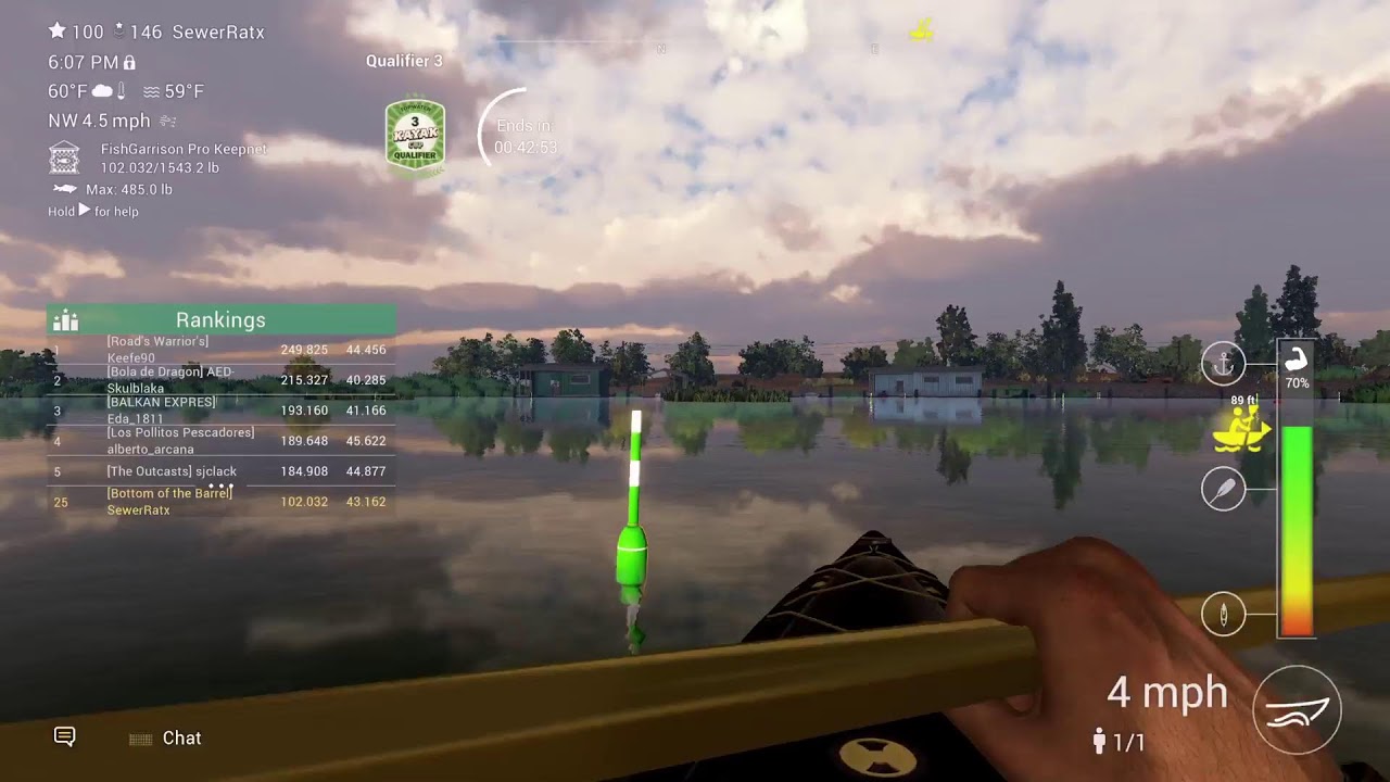 San joaquin delta Q3 topwater kayak tournament Bottom of the barrel attempt
