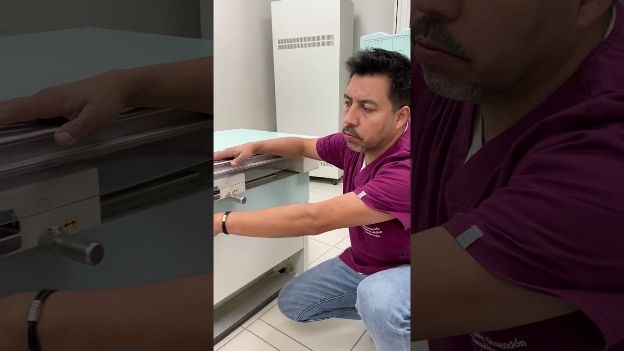 1 mesa de examen y tubo de RX