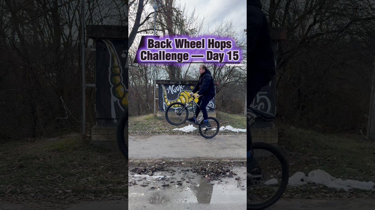 Back Wheel Hops Challenge — Day 15