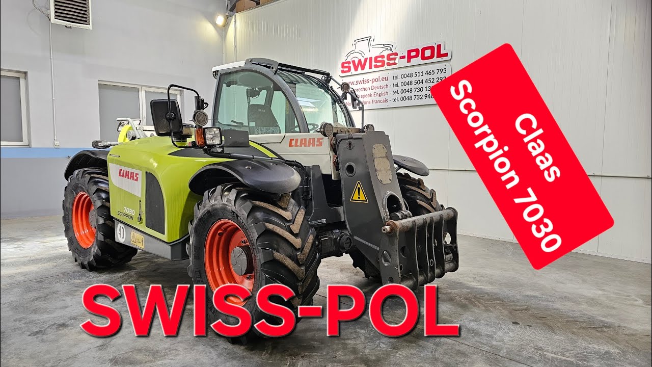 Claas Scorpion 7030 SWISS-POL Sprzedam Wycz&oacute;łki 90 08-140 Mordy