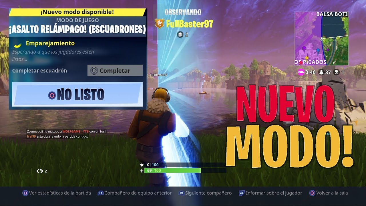 *NUEVO* ! ASALTO RELÁMPAGO! Fornite: Battle Royale ( NUEVO MODO DE JUEGO )