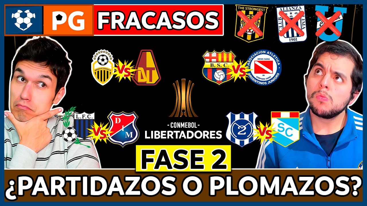 🔴FASE 2 LIBERTADORES 2026: PLOMAZOS y PARTIDAZOS🔥FRACASOS FASE 1🔥RECOPAS:2003-2026⚡AB 6X4