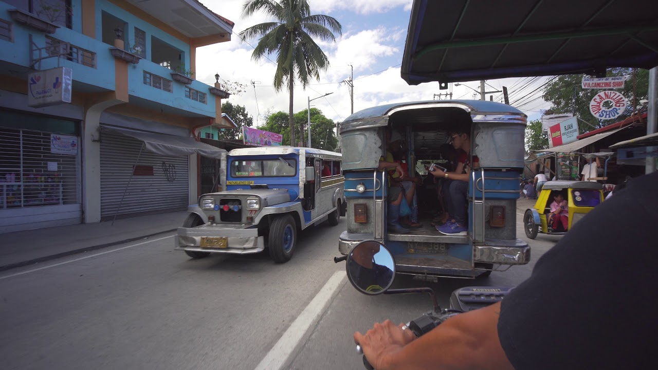 Philippines, Bulacan, tricycle ride from Malaria to Captain Joe's Bar Restaurant