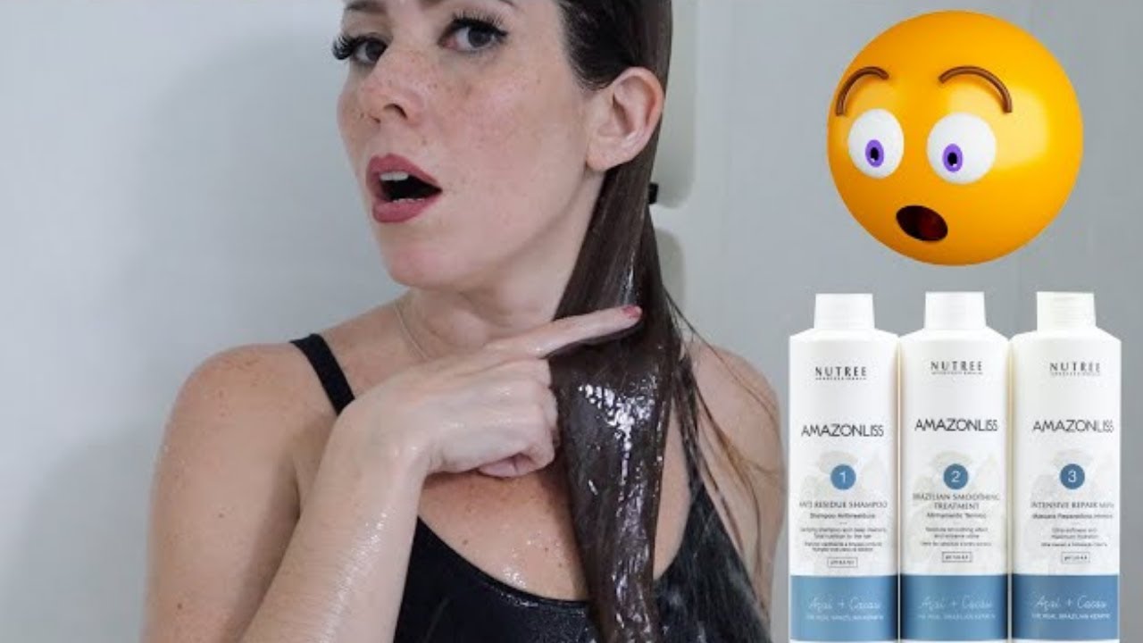 Amazonliss Keratin Smoothing Treatment Hair Review | Nutree Cosmetics