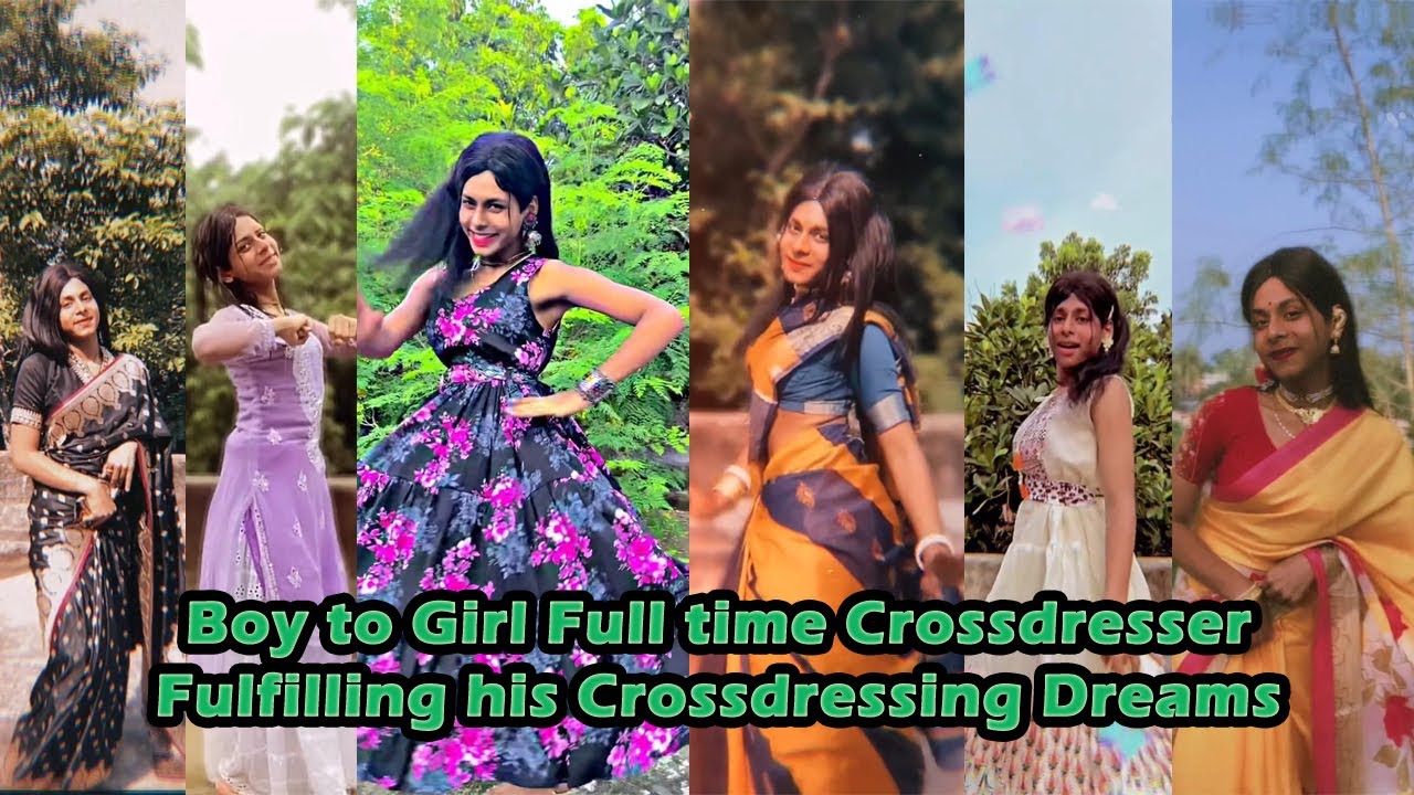 Boy to Girl cute crosssdresser | Living his full-time girly dreams