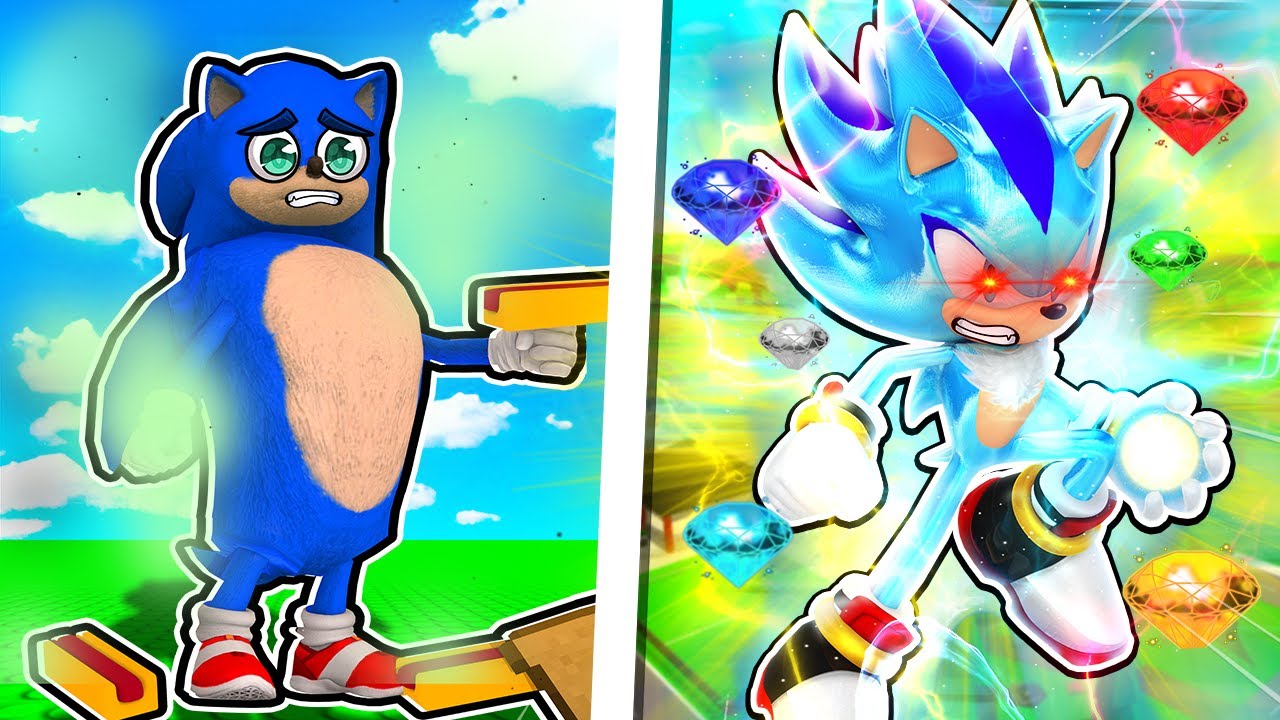 Od NOOB SONIC Do GOD SONIC w BrookHaven RP! 💩⚡(ROBLOX)