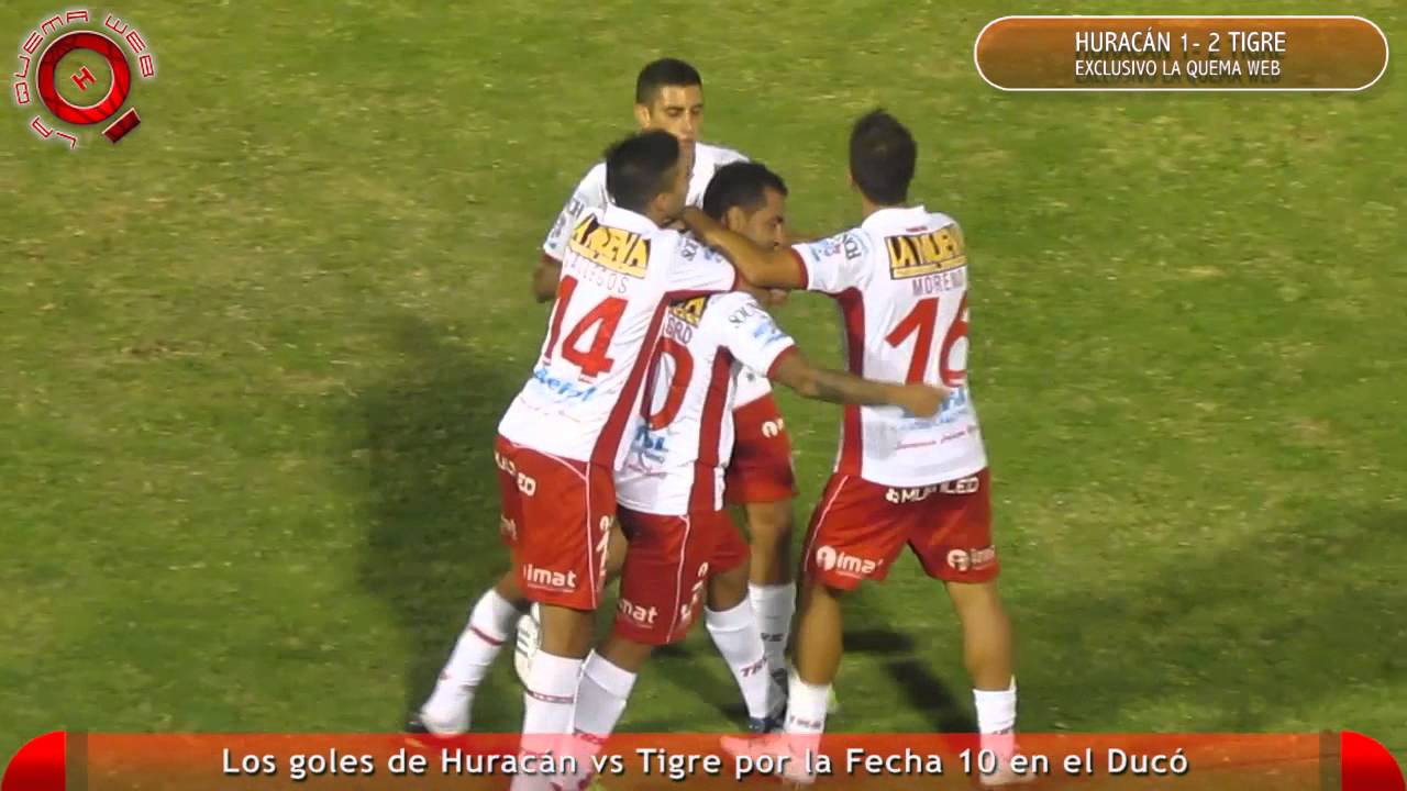 Los goles de Huracan vs Tigre - HD - www.laquemaweb.com.ar - La Banda de La Quema