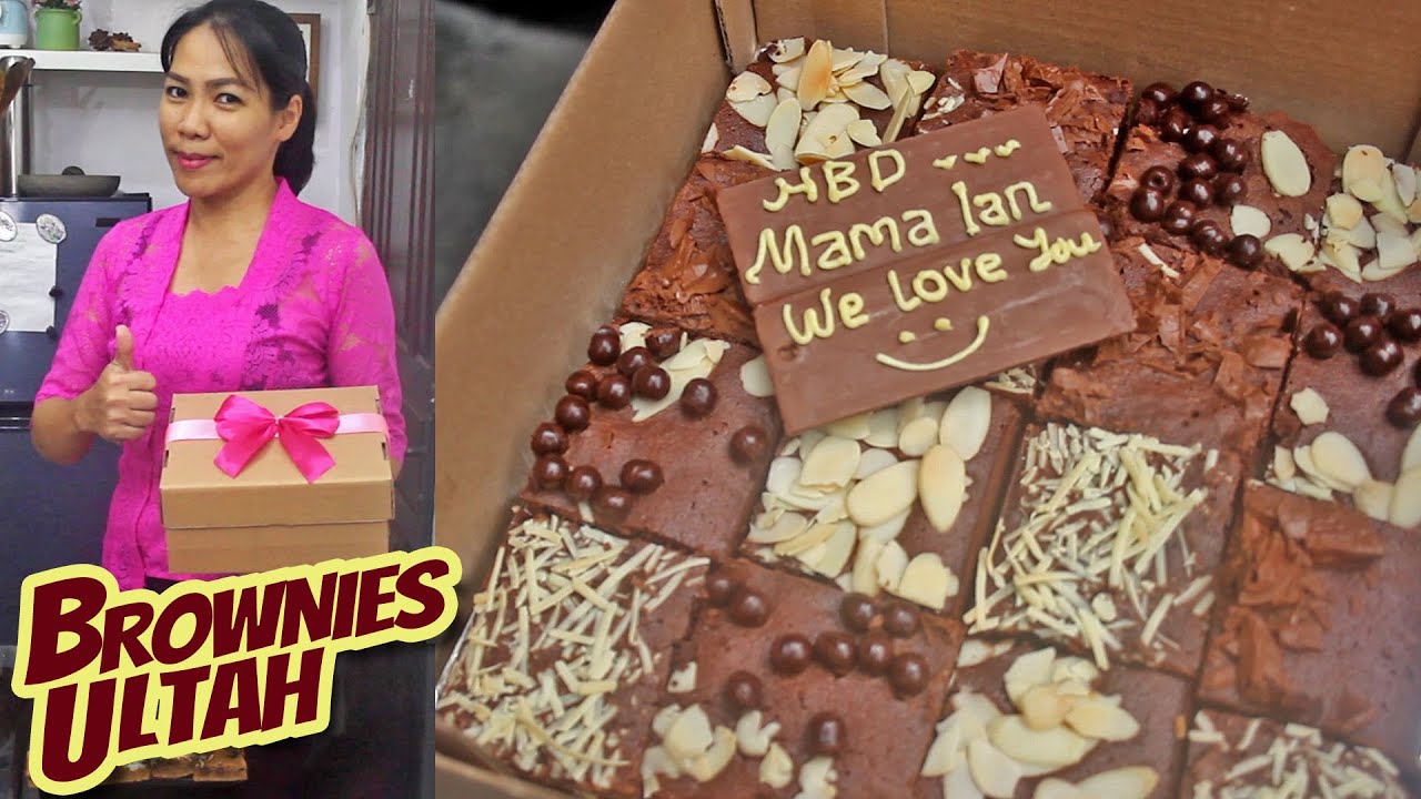 Mau Kasih Kue Ultah Special dengan Budget yang terjangkau | Brownies Hantaran | Brownies Potong