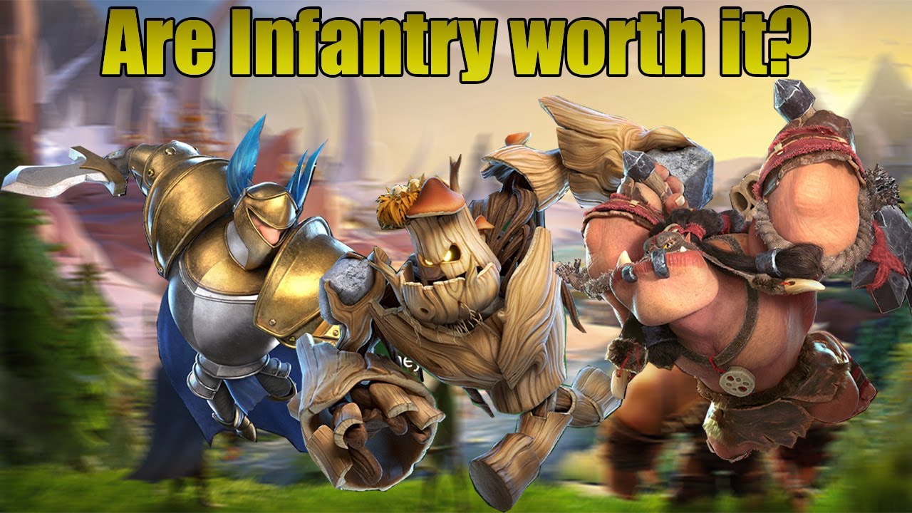Are Infantry worth it in Call of Dragons?