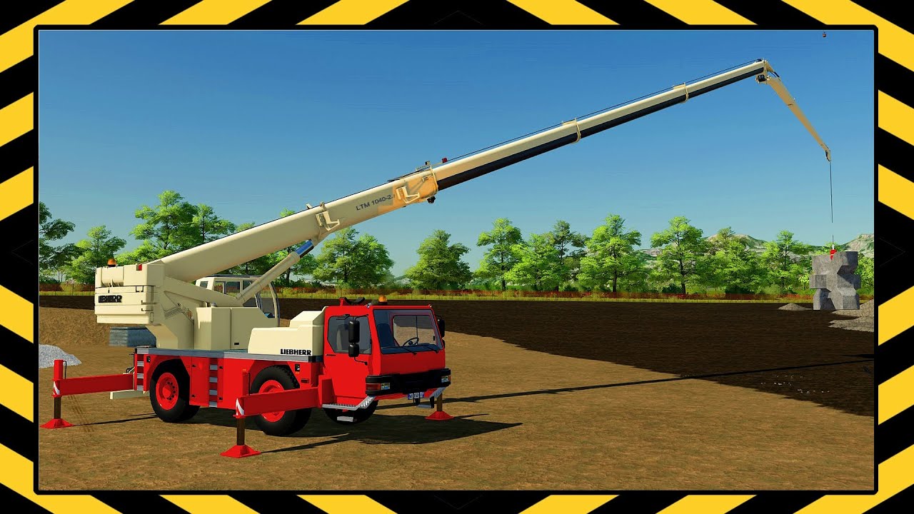 FS22 🚧 Liebherr LTM 1040 🚧 Farming Simulator 22 Mods