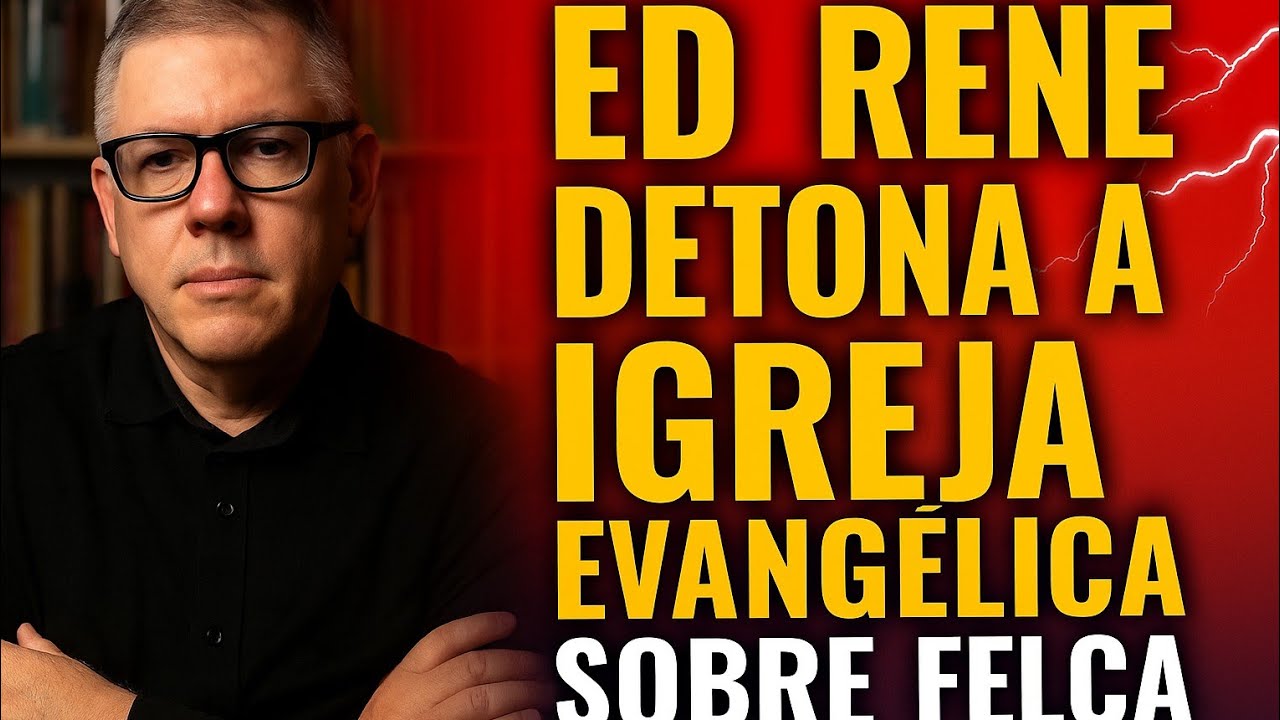 Ed René Kivitz DETONA a Igreja Evangélica por FUGIR da polêmica do Felca sobre adultização.