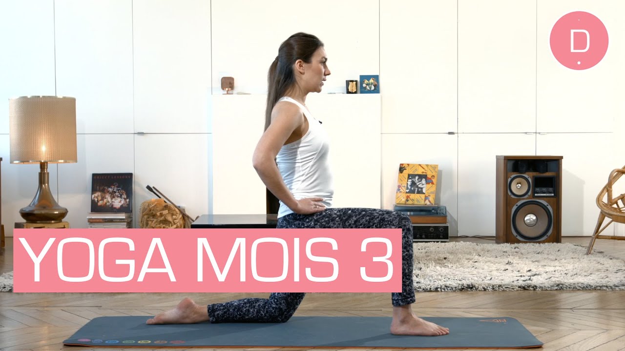 Yoga prénatal - Yoga 3ème mois de grossesse