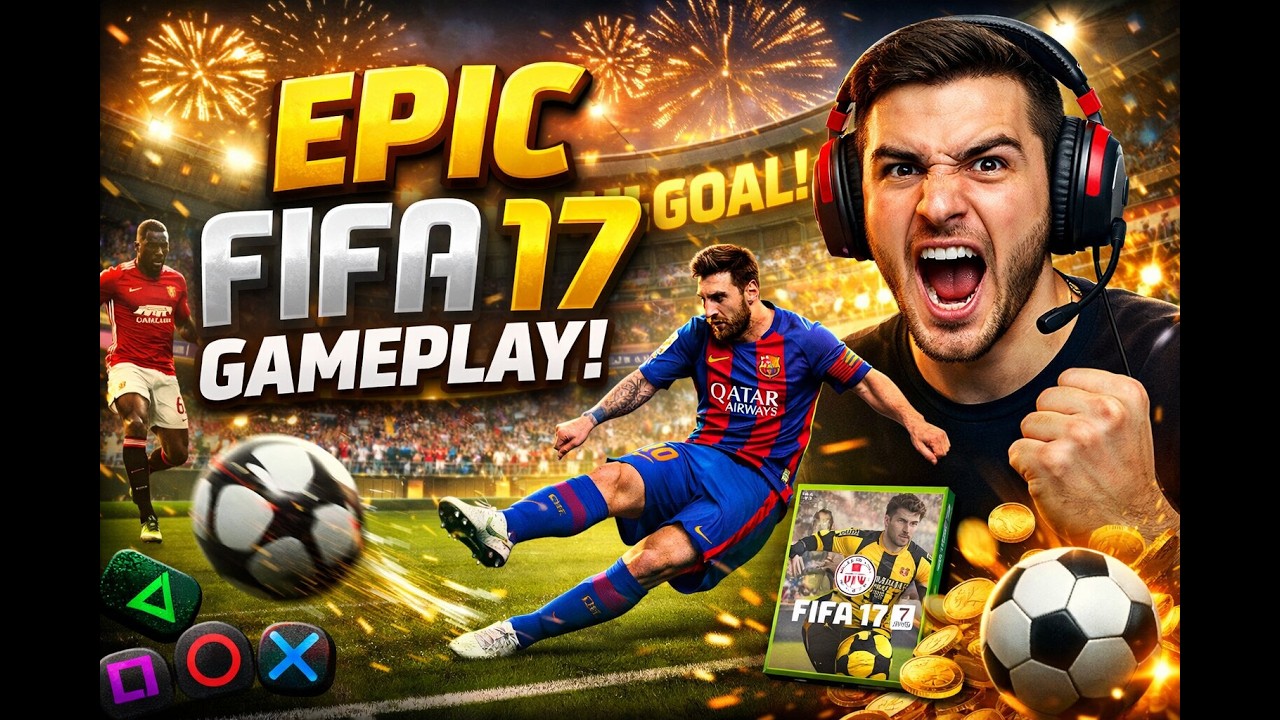 FIFA 17 Gameplay – Last-Minute Drama & Crazy Finishes!” (Part 2/7)