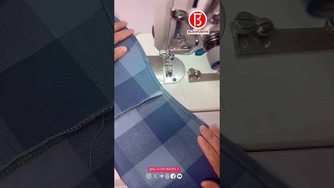 Инструменты для шитья и пошаговая инструкция по подгибке веером