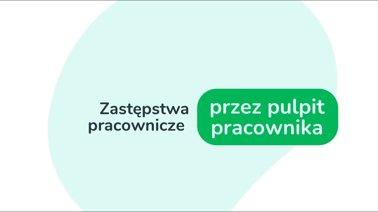 enova365 - Zastępstwo pracownicze w pulpicie pracownika