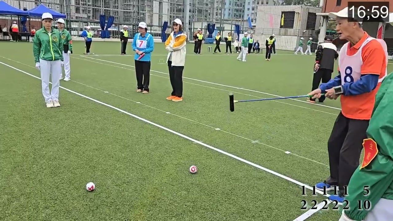 2025澳門國際門球錦標賽: 香港聯合隊 對 中華臺北聯合隊