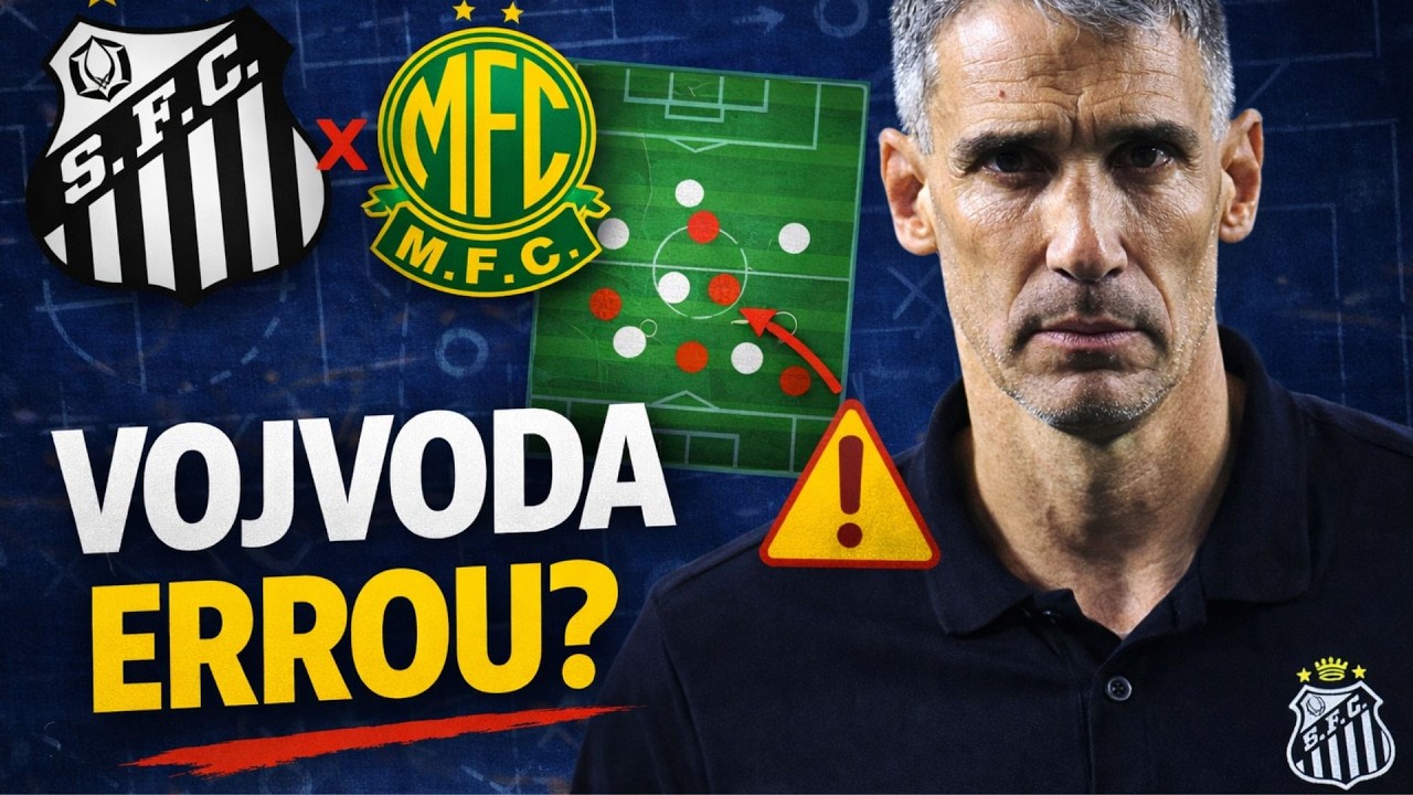 O PROBLEMA NÃO ERA A TÁTICA | ANÁLISE SANTOS 2x2 MIRASSOL - OJ Analisa