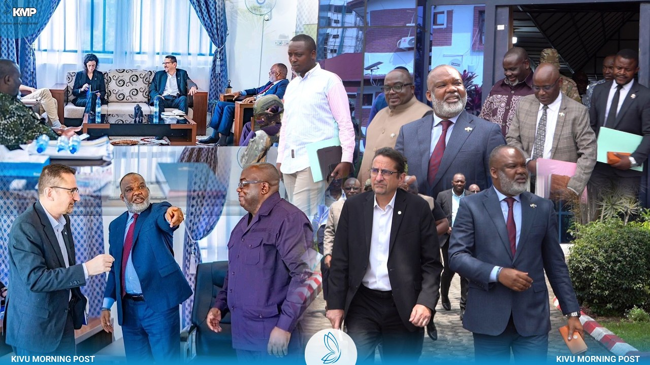 RDC : L'AFC/M23 REÇOIT L'ONU À GOMA, TÊTE-À-TÊTE CORNEILLE NANGAA – BRUNO LEMARQUIS