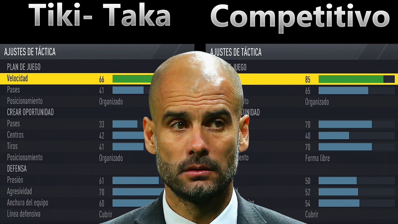 TACTICA PERSONALIZADA COMPETITIVO vs TIKI TAKA | FIFA 17 | Alex NIXE