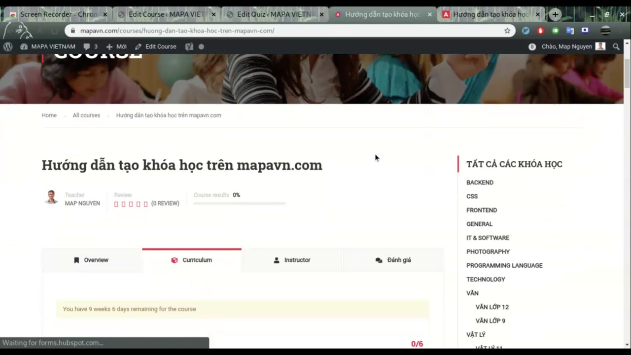 Tao Quiz   Trac nghiem