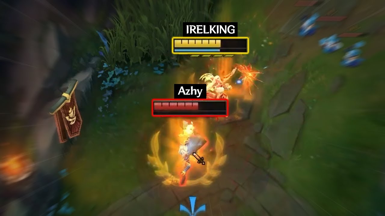 이렐킹 VS 아지 다시 만난 리븐 정점