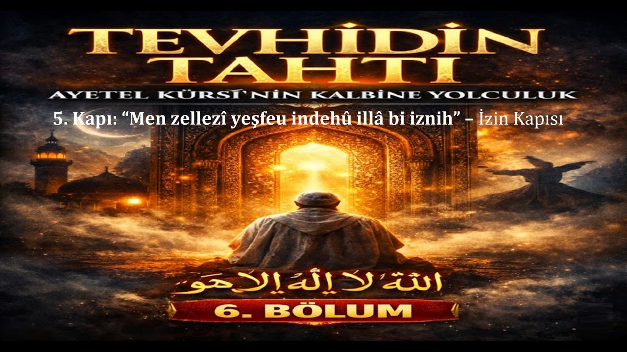 Ayetel Kürsî'nin 5.Kapısı: “Men zellezî yeşfeu indehû illâ bi iznih” – İzin Kapısı | 6.Bölüm