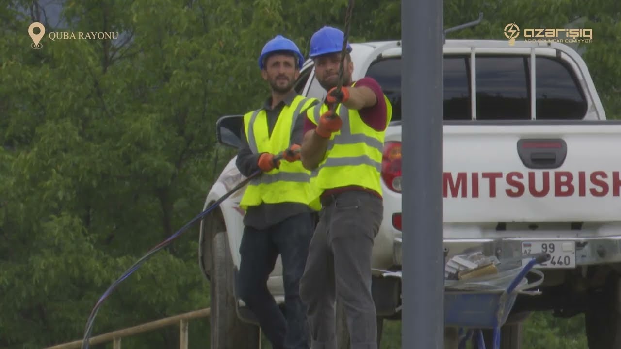 Quba rayonunun 4 kəndinin elektrik şəbəkəsi yenidən qurulub, 2 kəndində işlər davam edir.