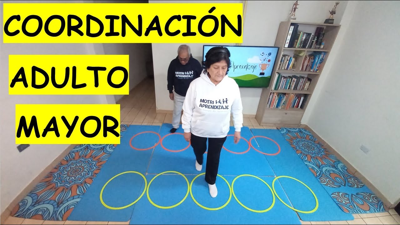 ✅14 EJERCICIOS de COORDINACIÓN con AROS para las PERSONAS ADULTAS MAYORES/COORDINATION EXERCISES✅