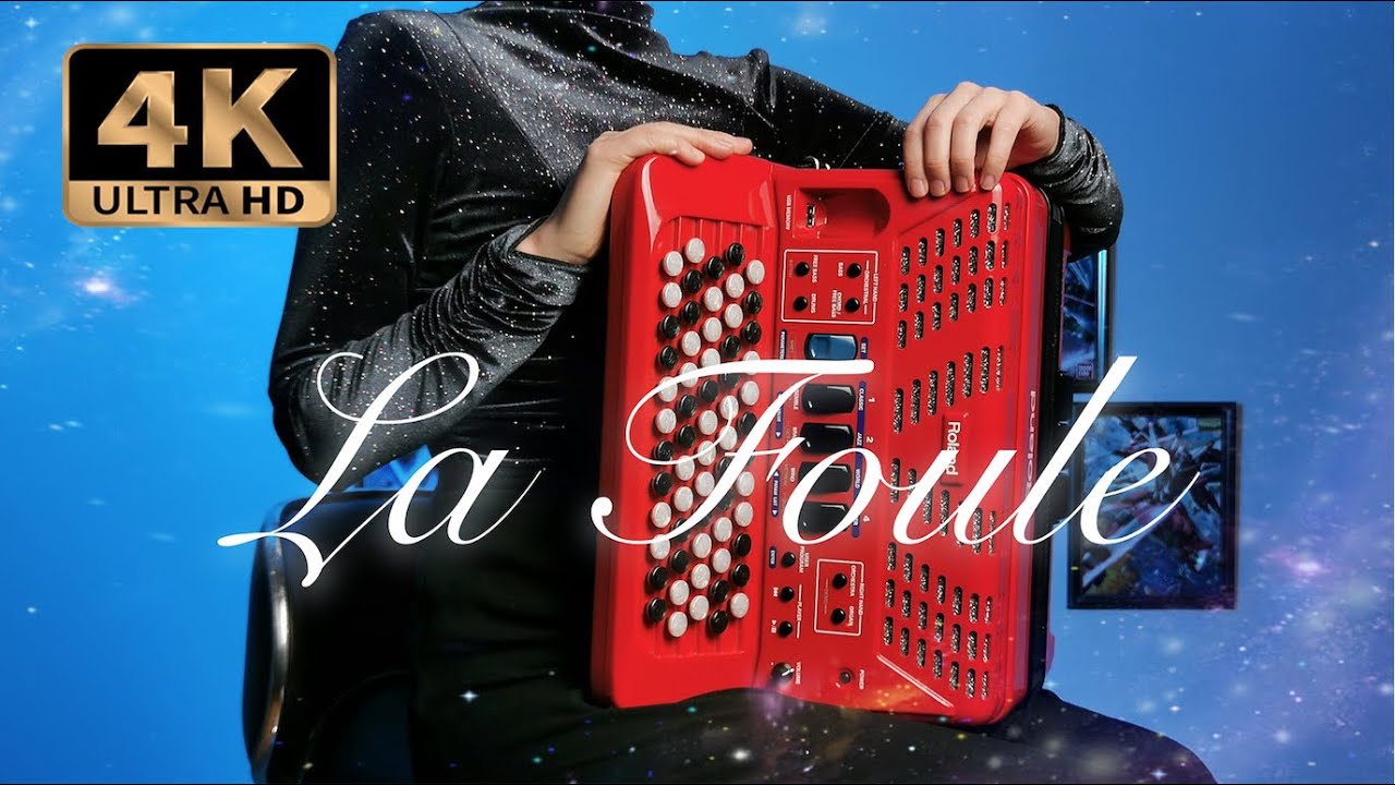 【4K】La Foule [Accordion Cover]