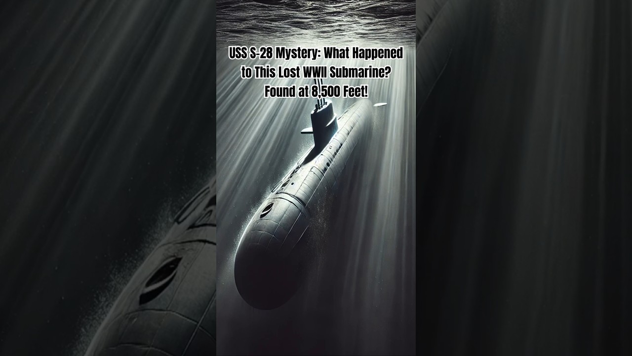 USS S-28 Mystery: What Happened to This Lost WWII Submarine?  Found at 8,500 Feet!