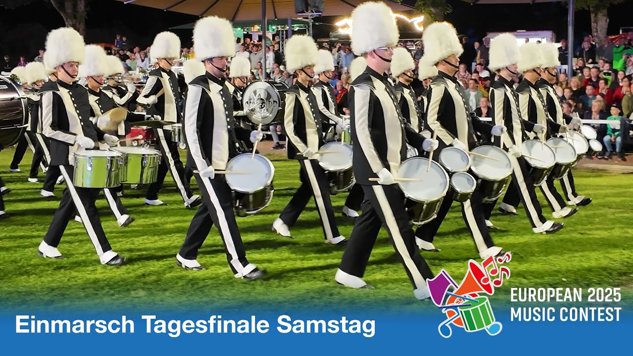 Einmarsch zum Finale // EUROPEAN MUSIC CONTEST in Rastede 2025