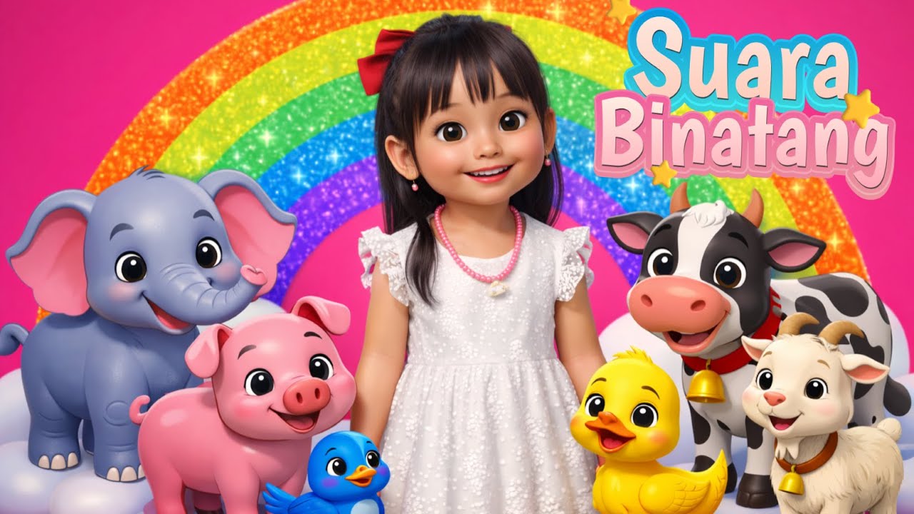 Suara Binatang | Lagu Anak Balita Indonesia Populer