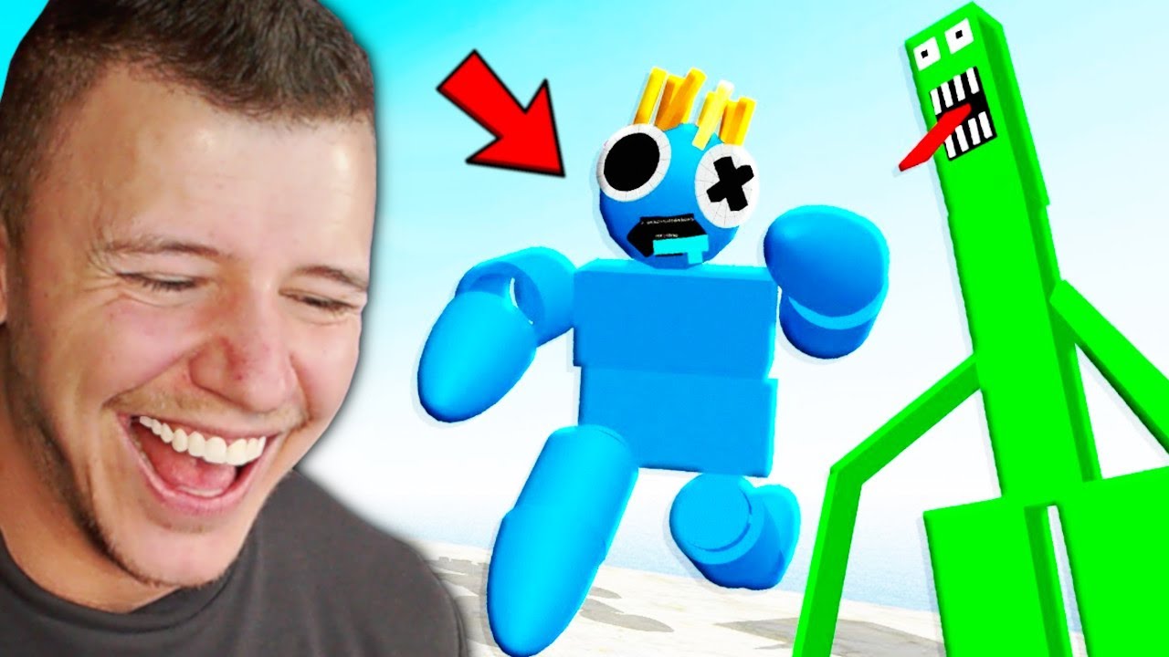 Ich TESTE die SCHLECHTESTEN RAINBOW FRIENDS SPIELE 🤣 (ULTRA WITZIG)