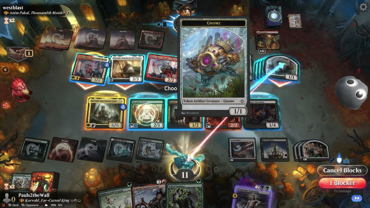 Korvold vs. Anim Pakal w/ Impact Tremors
