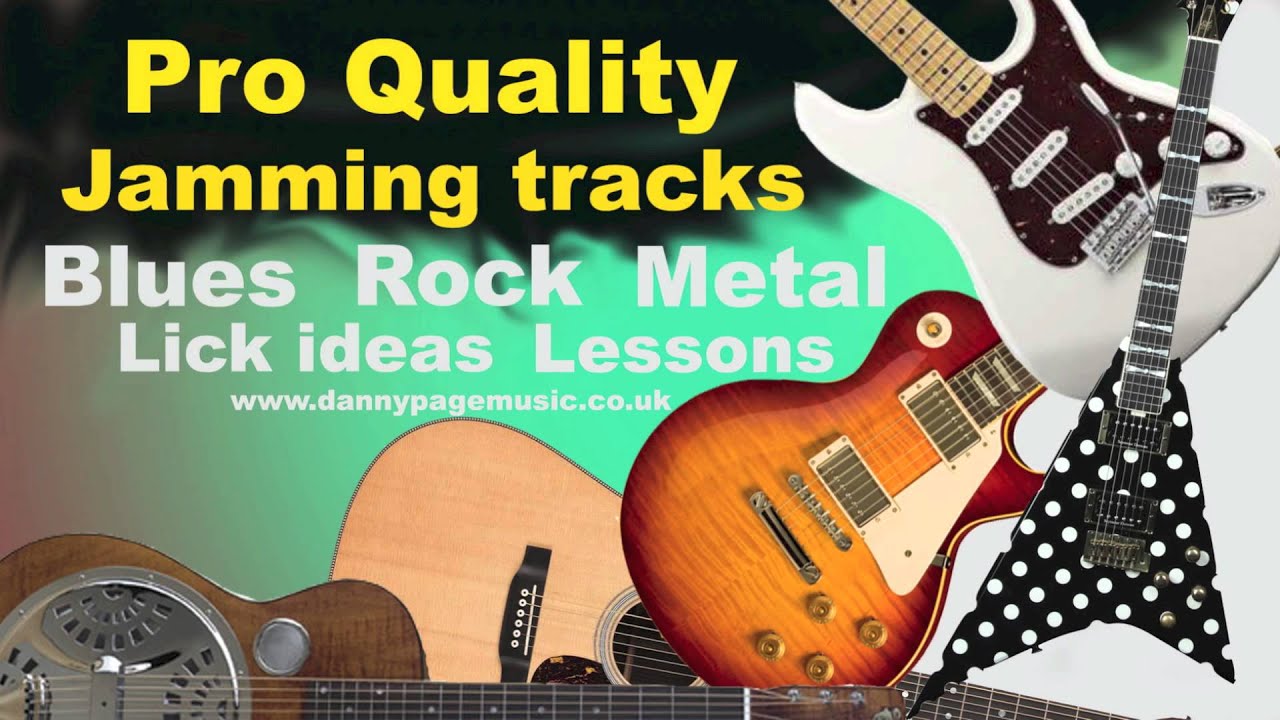 Pro Quality Em Metal Jam Track - Iron Maiden style British Metal