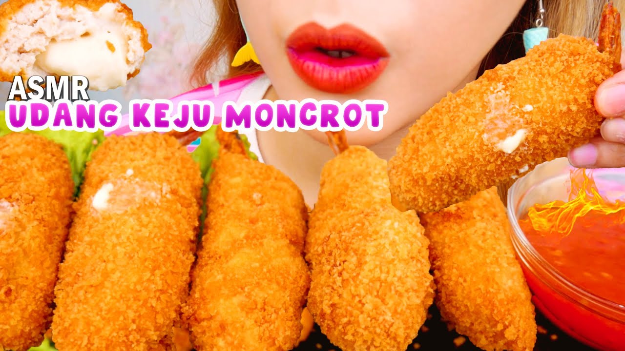 #219 Request ASMR DIMSUM GORENG UDANG KEJU MONCROTT SAINGAN BERAT UDANG RAMBUTAN‼️ | ASMR Indonesia