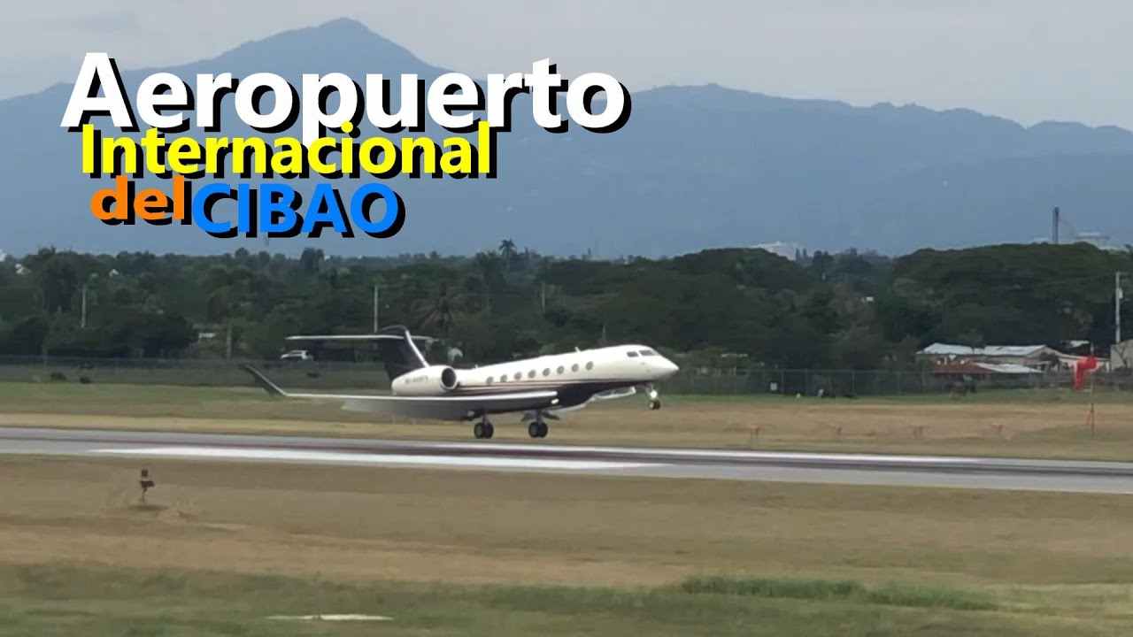 Operaciones en el aeropuerto internacional del Cibao 