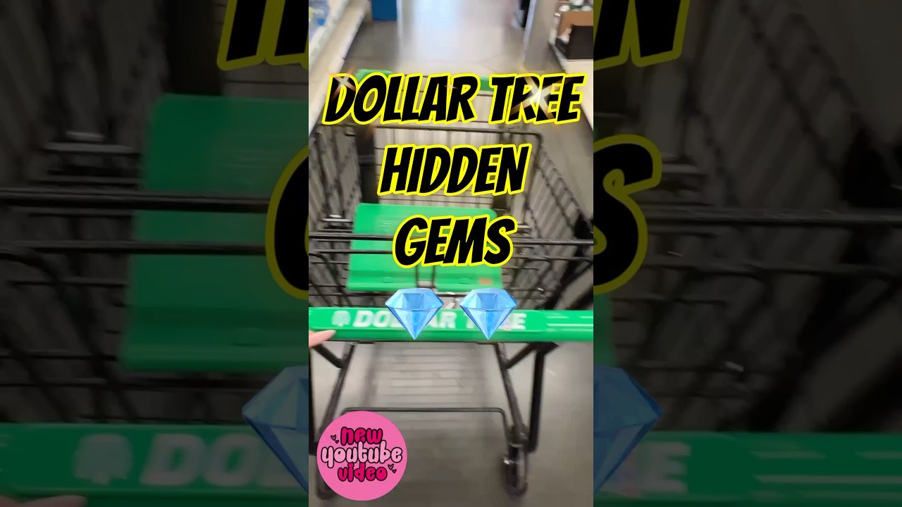 Скрытые сокровища Dollar Tree 🛒 Покупки со мной в Dollar Tree #новое #короткоевидео